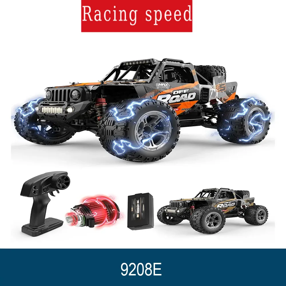 

9208E масштаб 1:10, высокоскоростной радиоуправляемый автомобиль с дистанционным управлением, внедорожник, игрушка с полным приводом для взрослых и мальчиков