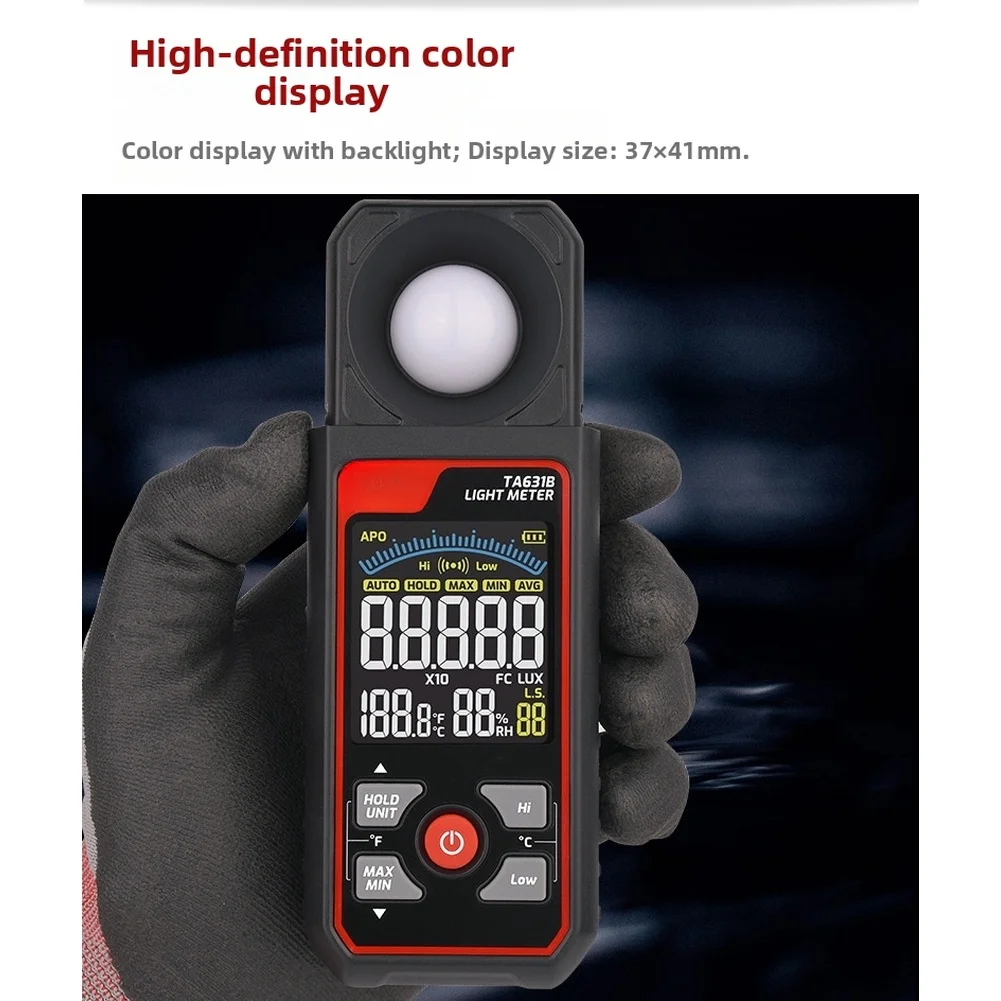 TA631B Portable Lux Meter Digi - đánh giá và giá Lux Meter Digital Light