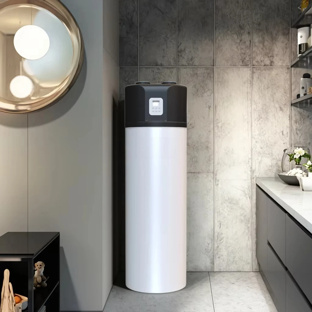200L Wi-Fi Controlled All-in-One Electric Heat Pump Water Heater Solar PV Direct Drive R290 Heat Pump