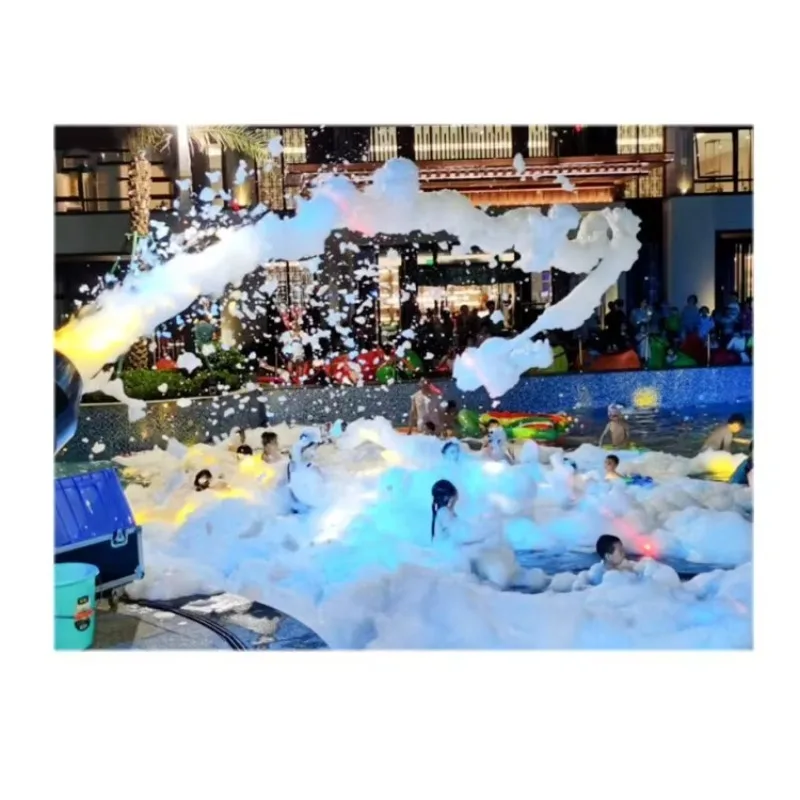 

3000W Bubble Machine Home Party Jet Foam Snow Cannon Pool Party Foam Machine for Swimming Pool