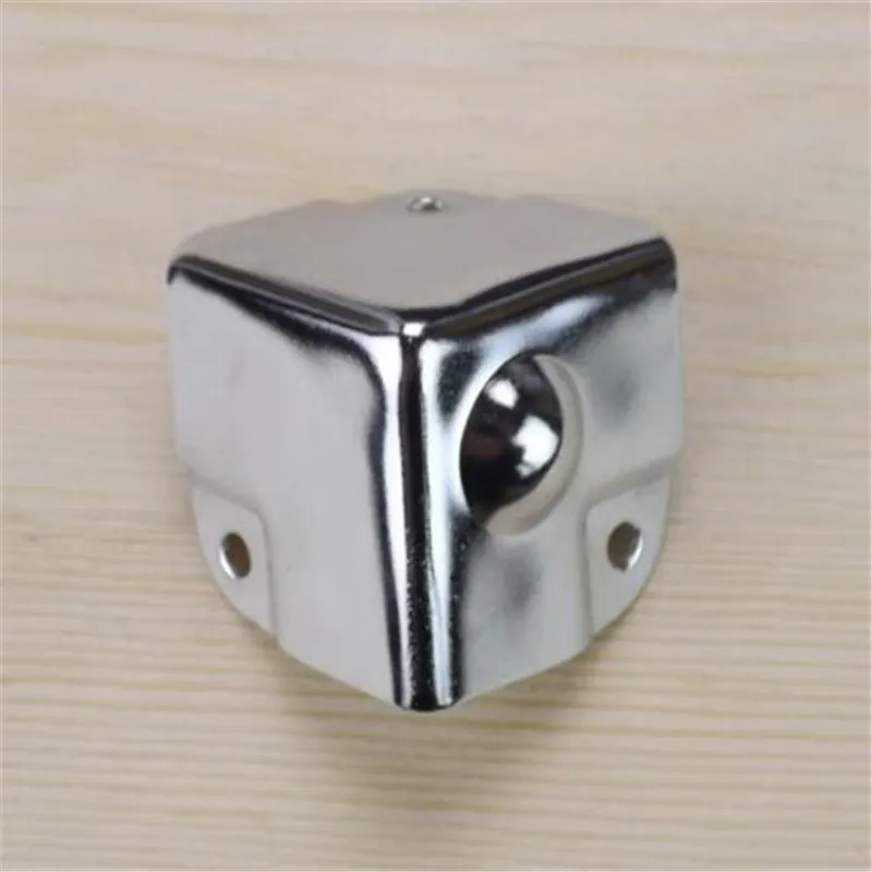Iron Corner Protectors Silver Style Metal Box Corners Decorative Wooden Case Corner Cover Case Box Corners Brackets Furniture