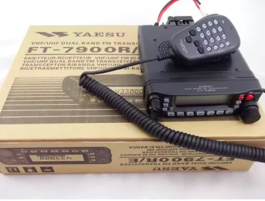 YAESU FT-7900R 50W ثنائي النطاق UHF VHF FM جهاز الإرسال والاستقبال راديو محطة قاعدة السيارة