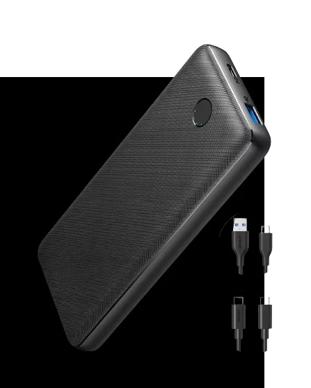 Anke Power Bank 20000 MA Mobile Power PD Fast Charge 20W Fast Charge 10W Including Double c Line A1287