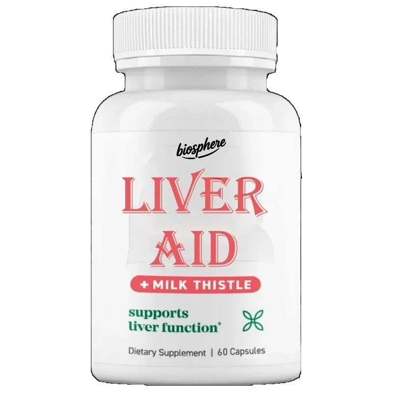 60 capsules of milk thistle, liver cleansing and health support