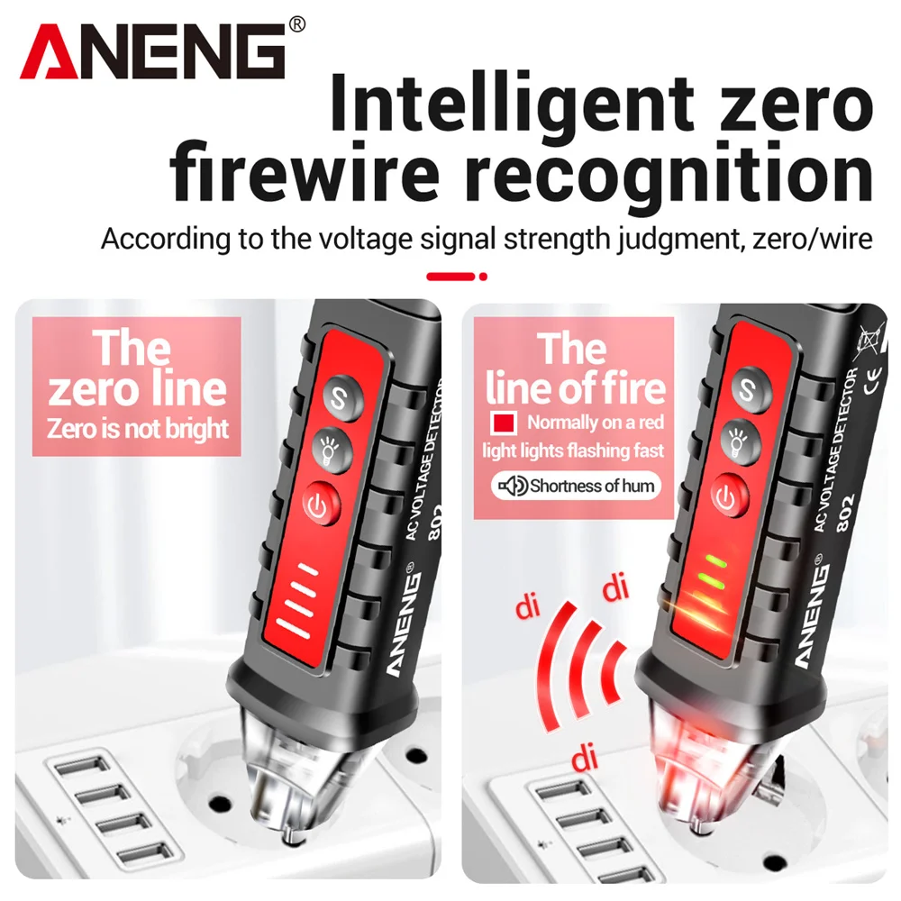 ANENG Automatic Multimeters Professional 1999 Counts AC/DC Votage Current Tester Ohm Ammeter Amp Detector ResistanceTest Tools