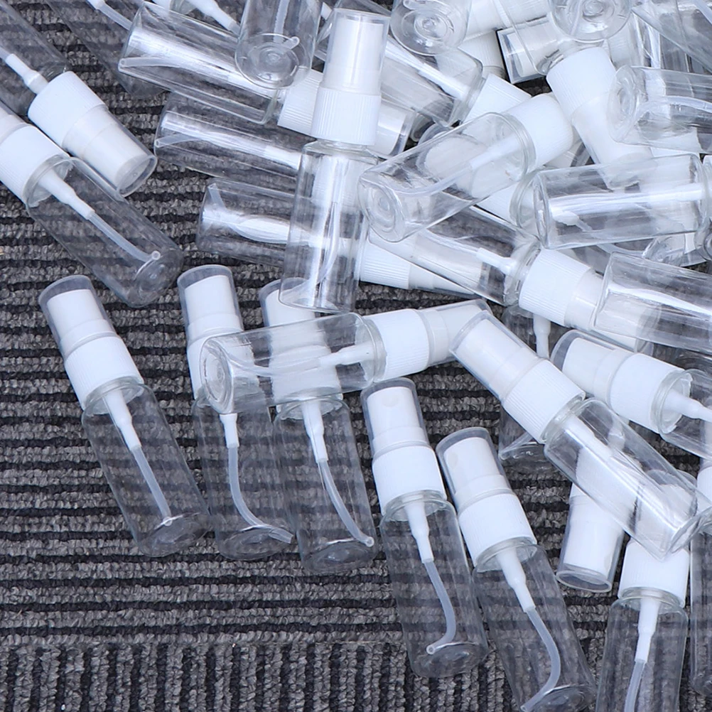 

12 Pcs Spray Bottles Leakproof Travel Portable Refillable Eco Friendly Transparent Press Pump Subpackaging Makeup