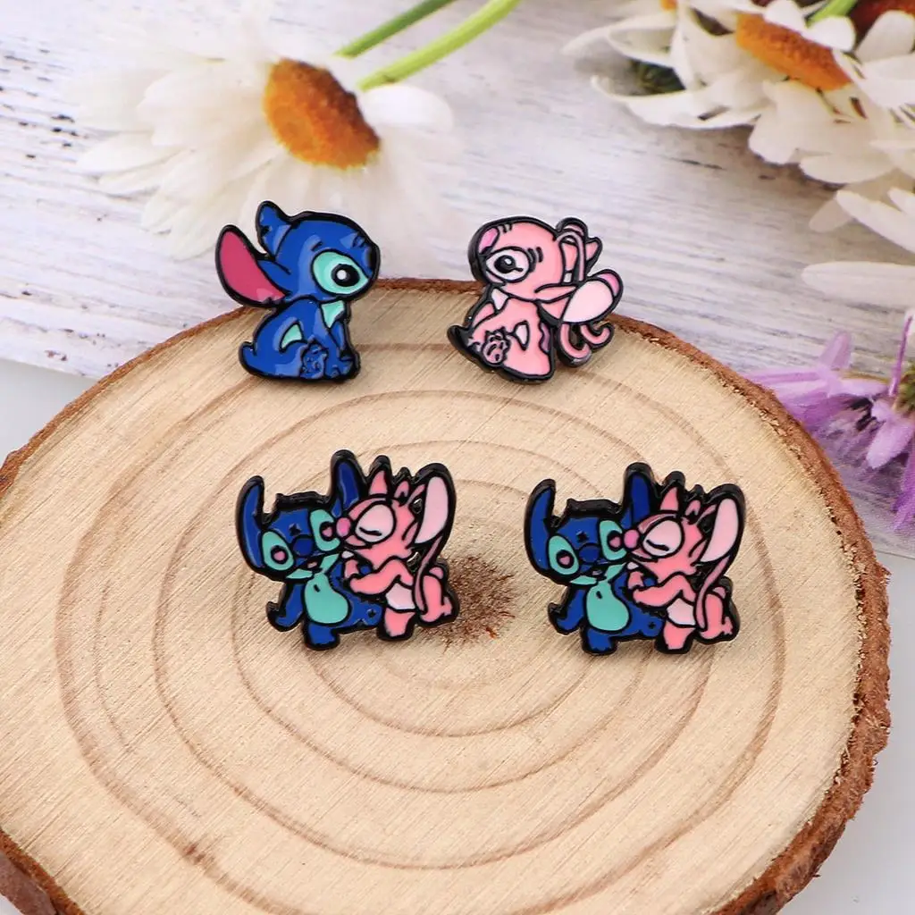 

Classic Stud Earrings For Women Girls Cartoon Cute Enamel Earrings Party Fashion Jewelry Girl Friends Gifts Aaaessories