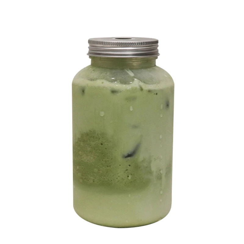 

Poplar branch manna milk tea cup disposable plastic U-shaped beverage cup 500ml Internet celebrity chubby transparent fruit cup