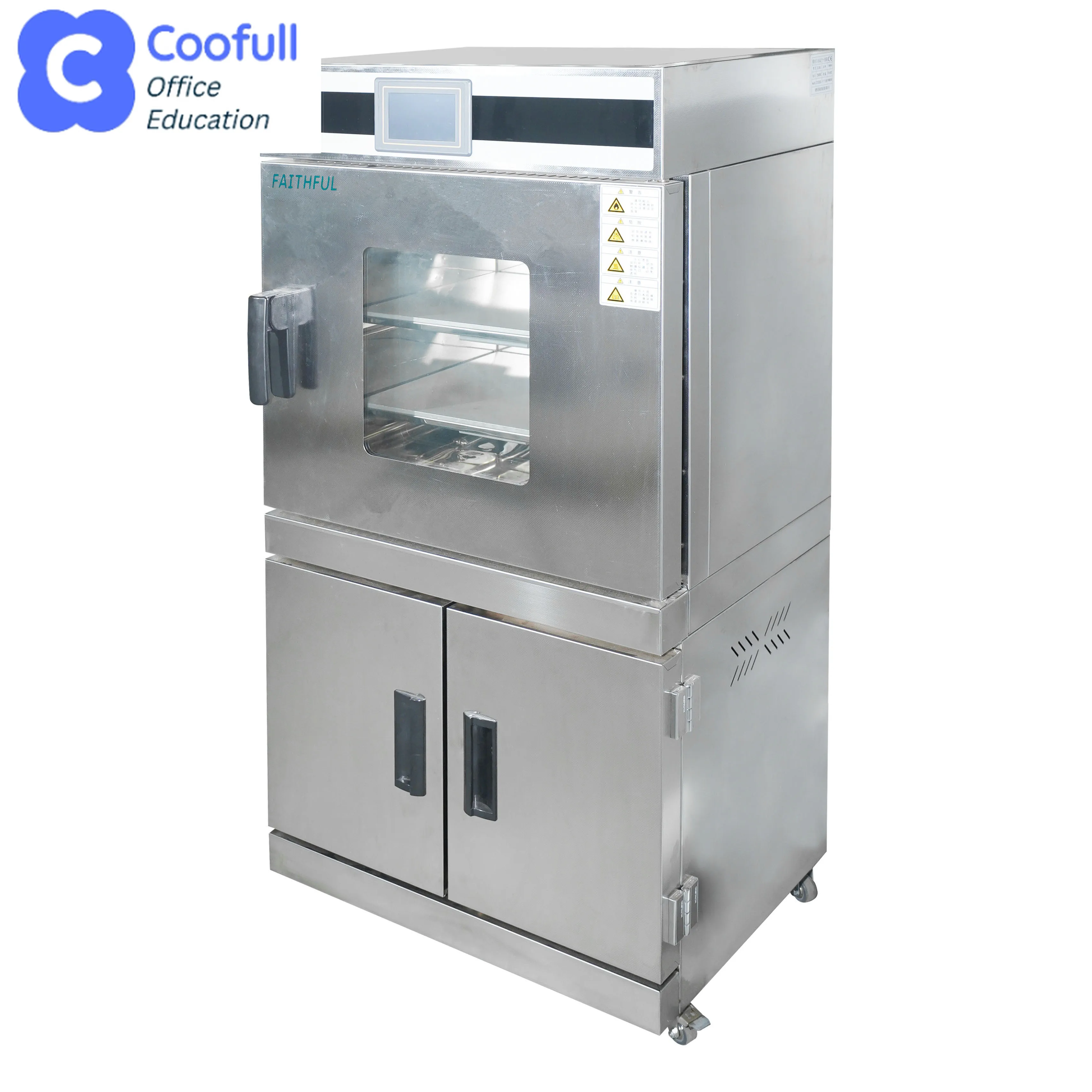 Coofull Automatic Precision Vacuum Drying Oven  Pluggable Shelf Heating