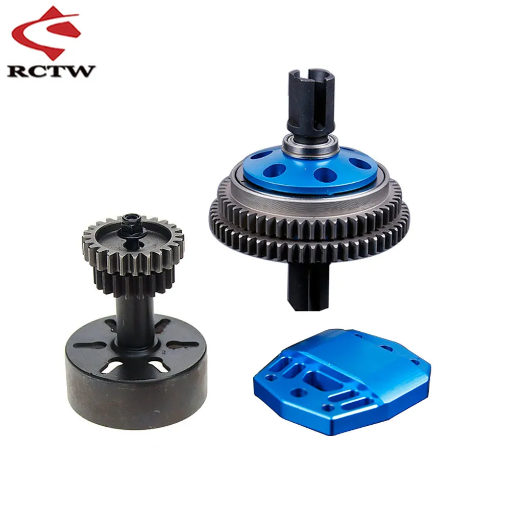 CNC Alloy 2 Speed Gear System Double Gear Kits 2 Speed Transmission Gear Kit for Losi 5ive T Rovan LT King Motot X2