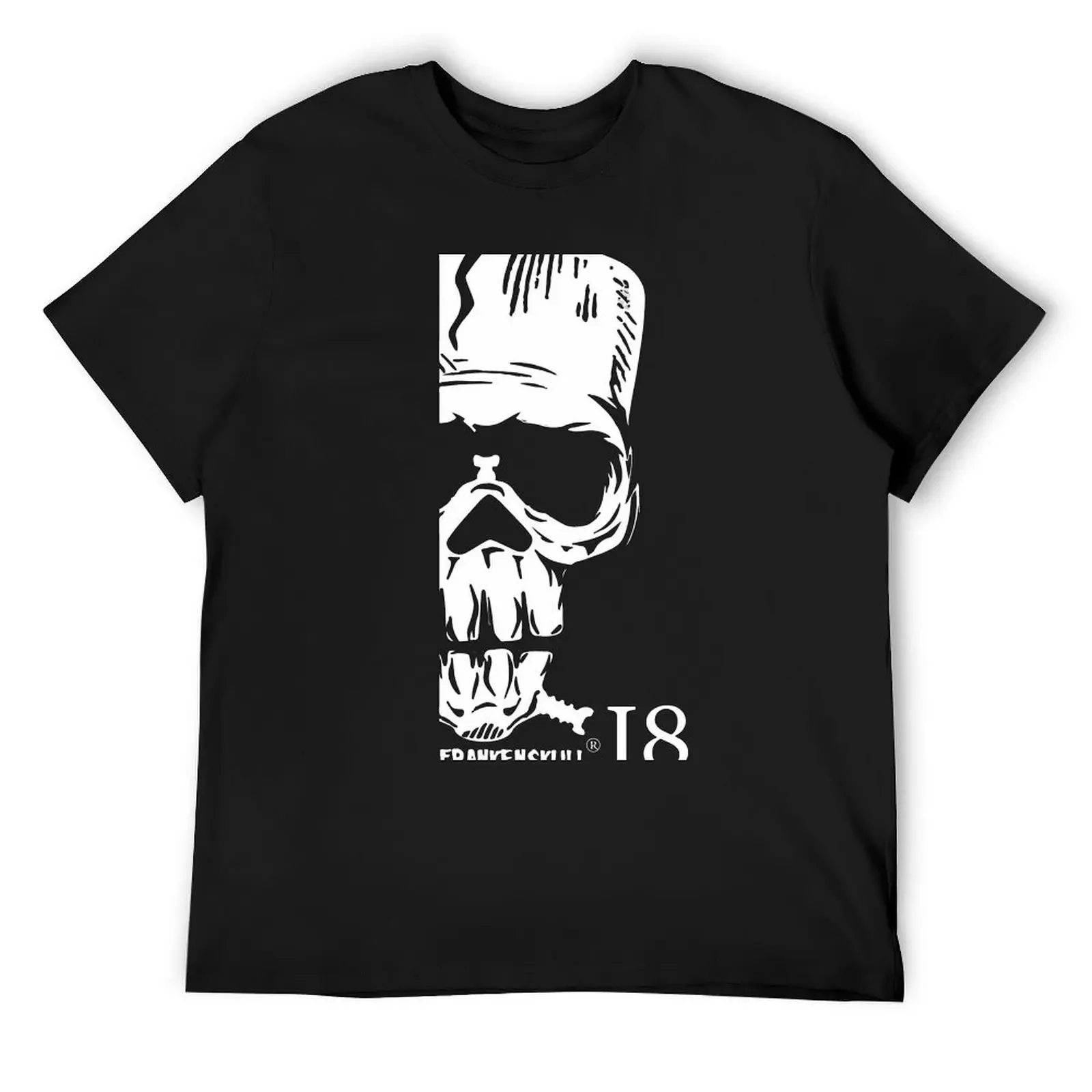 

Frankenskull - I Hate T-Shirt anime stuff animal prinfor boys cotton graphic tees plain mens graphic t-shirts