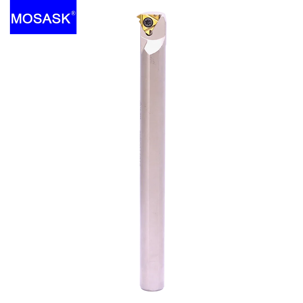 MOSASK 1PC SNR CNC Internal Turning Cutter Threaded Shank Thread Carbide Inserts Lathe Threading Tools Holders