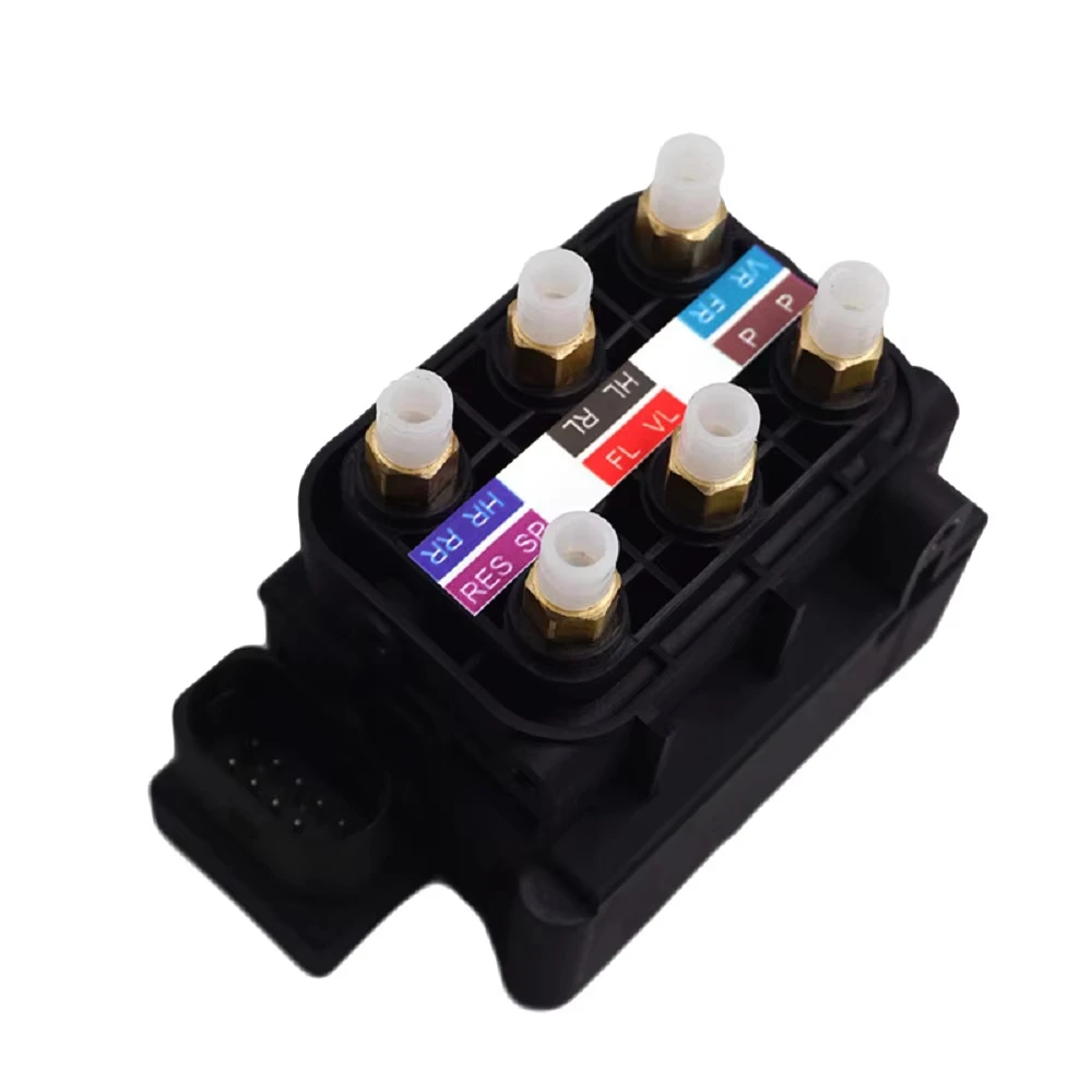 For Audi A6L A8L S8 A6 4Z8 C6 4E8 4E 4F2 4B2 Air Suspension Valve  Air Suspension Solenoid Valve Block 4F0616013 4Z7616013