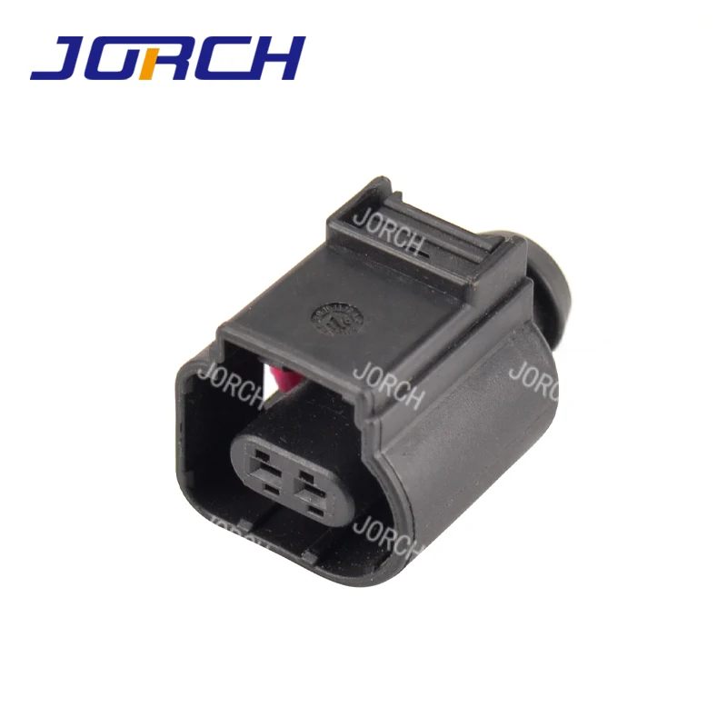 1 Set 2 Hole 8K0973702 AC Assembly Auto Headlight Plastic Housing Plug Water Temperature Sensor Electric Wire Socket