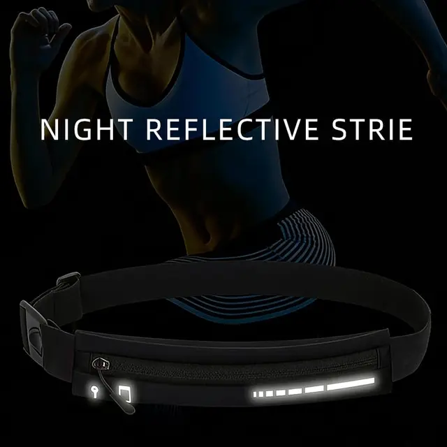 Running Waist Bag Outdoor Sports Running Invisible Belt Bags Waterproof Protable Men Women Phone Pouch Running Accessories 2