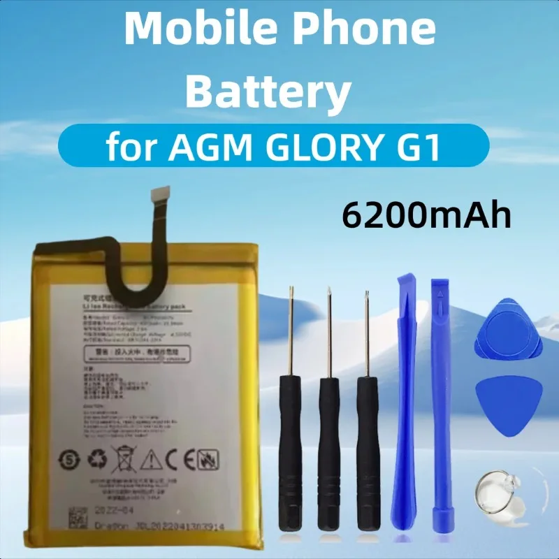 

6200mAh for AGM GLORY G1/G1 Pro Glory SE/Glory Pro Mobile Phone Battery