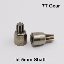 1PC 7 Teeth 7T Gear Sleeve 5mm Shaft Diameter For 2106 Brushless Electric Impact Wrench RZ-735 RS-755/775 Motor Power Tool Drill