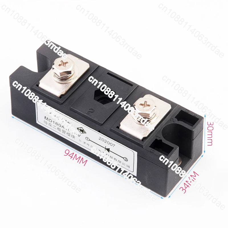 MD110A 160 200A 300A 400 1600V 2000V High Power Anti-reverse Continuous Current Diode Module