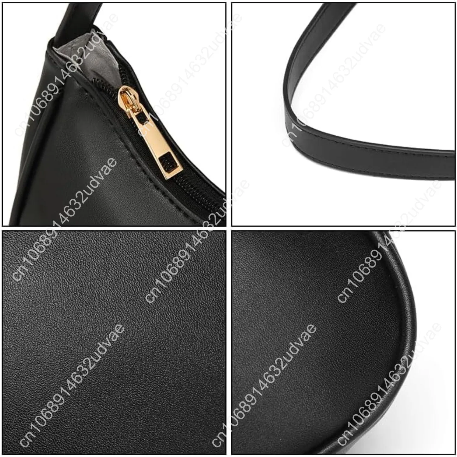 Afashor Shoulder Bags for Women Vegan Leather Hobo Sling Tote Handbag Retro Clutch Purse with Zipper Closure