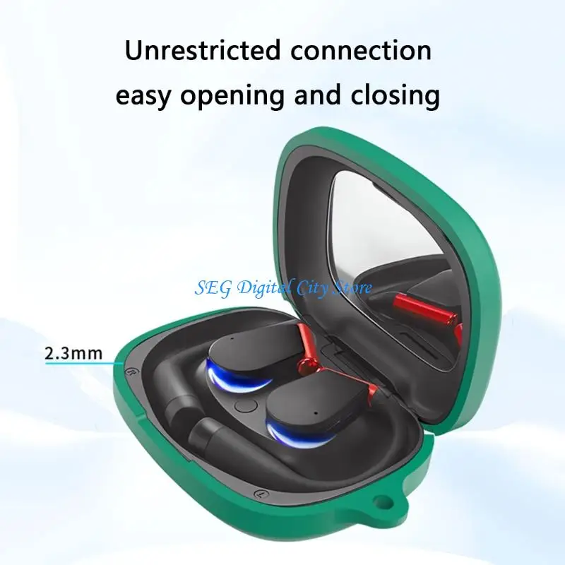 

U75B Nonslip Headphone Cover Shockproof Case Skin Antiscratch Guard Washable Silicone Housing Shell Enhances Grip for Cleer 5