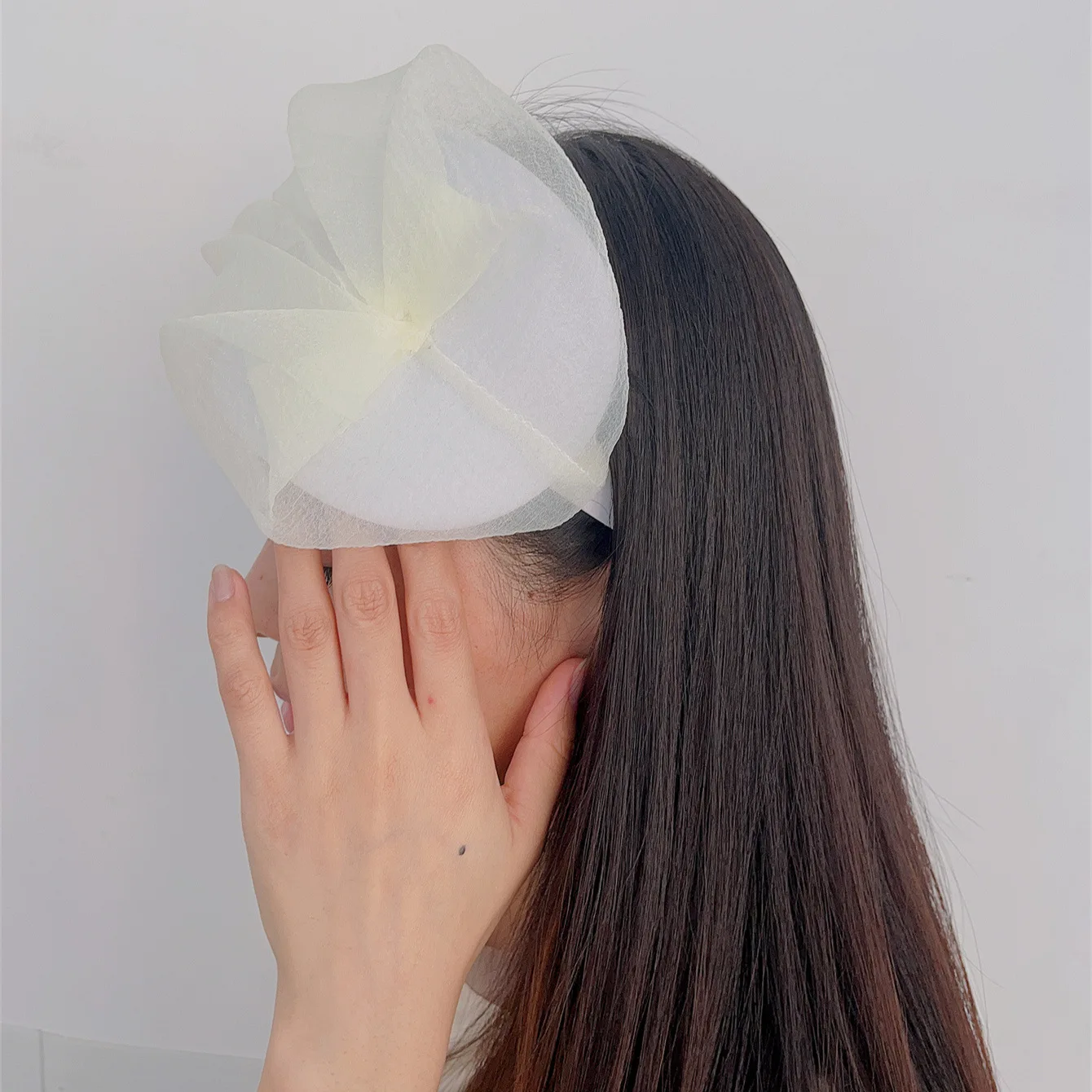 Black Veil Top Hat Retro hairband Women Wedding Hair Accessories Dinner Party Headdress Bride Headpiece Headband Jewelry