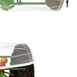 1/2/4pcs Garden Bird Netting Cover For Round Tomato Cage Plant Cage Garden Net Cover With Zipper For Vertical Climbing Plants