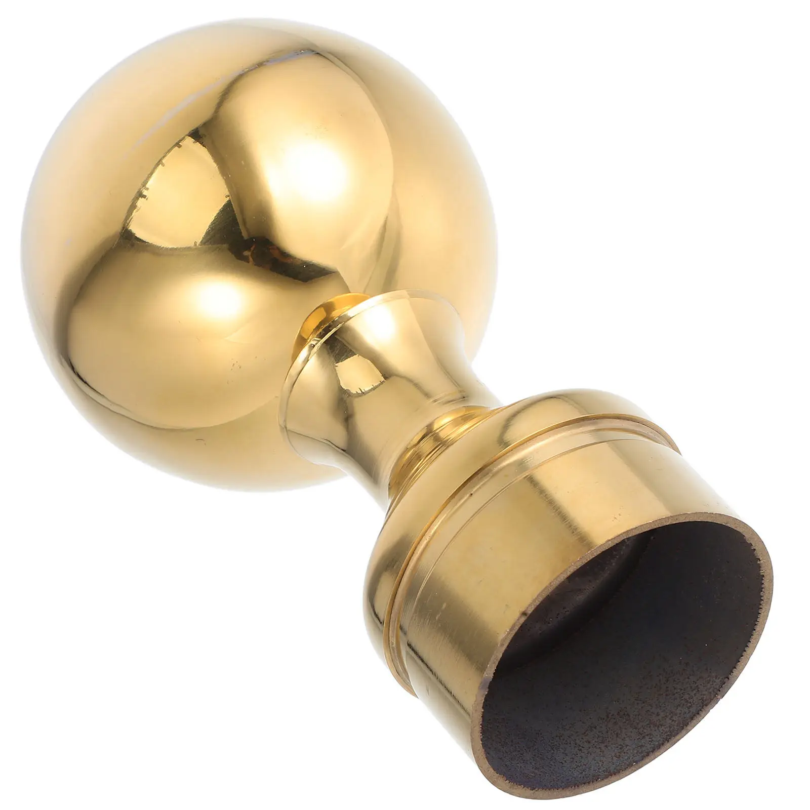 Flagpole Ball Top Ornament Metal Decorative Sphere for Celebrations Formal Events Easy Install Universal Flag Topper