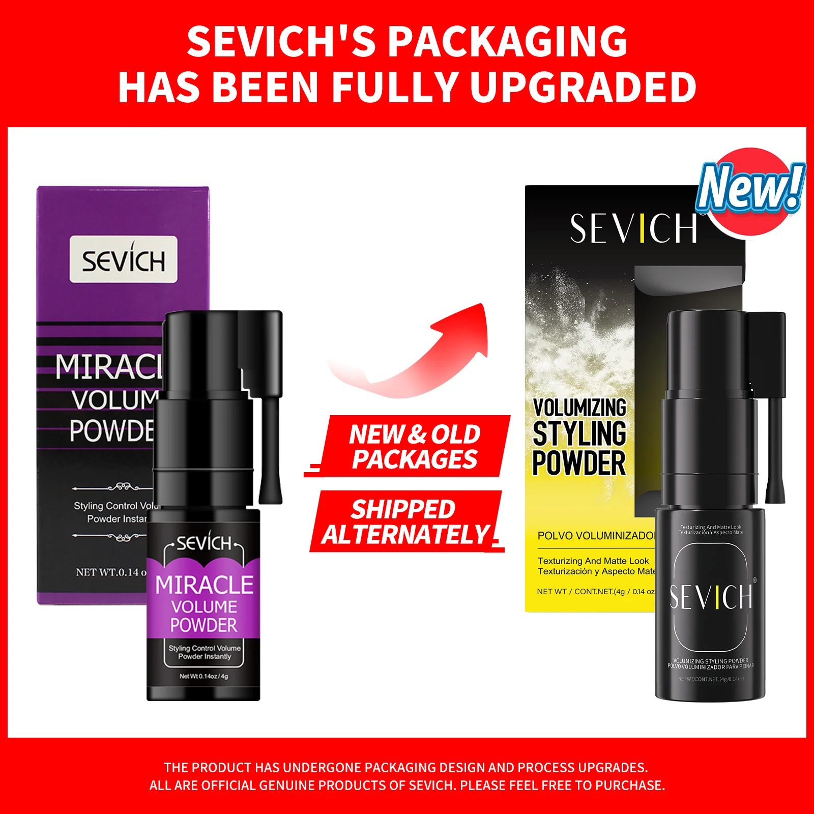 

Brand-new 4g Hair Fluffy Powder Spray Natural Modeling Refreshing Hair Mattifying Powder Volumizing Effective Fluffy Styling