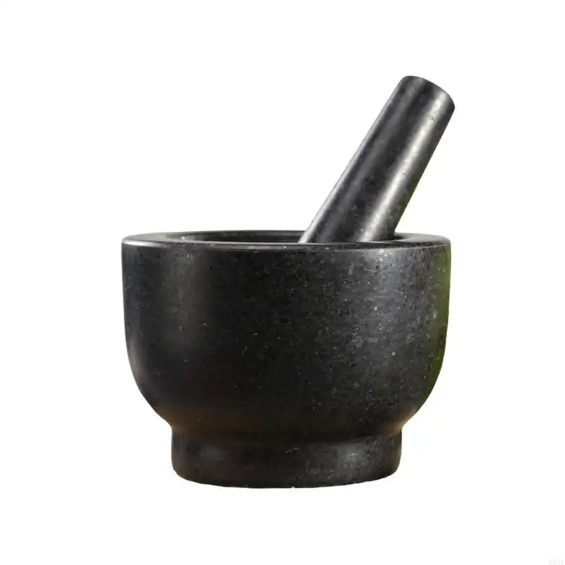 Strong Stone Mixing Bowl And Grinding cookware Making Dips And Pastes B03E