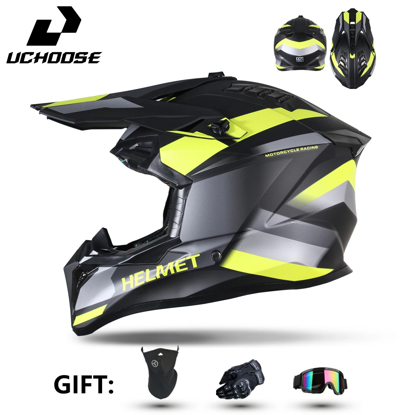 uchoose-motocross-helmet-full-face-off-road-motorcycle-helmet-dirt-bike-atv-racing-helmet-with-goggles-gloves-neck-face-mask
