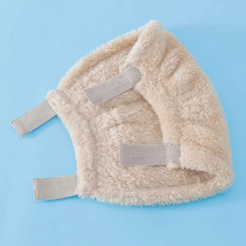 ปรับเข่าอุ่นความร้อนขนแกะร่วมสนับสนุนโรคข้ออักเสบบรรเทา Velcro สายรัดกล้ามเนื้อความอบอุ่นกีฬากลางแจ้งผู้สูงอายุฤดูหนาว
