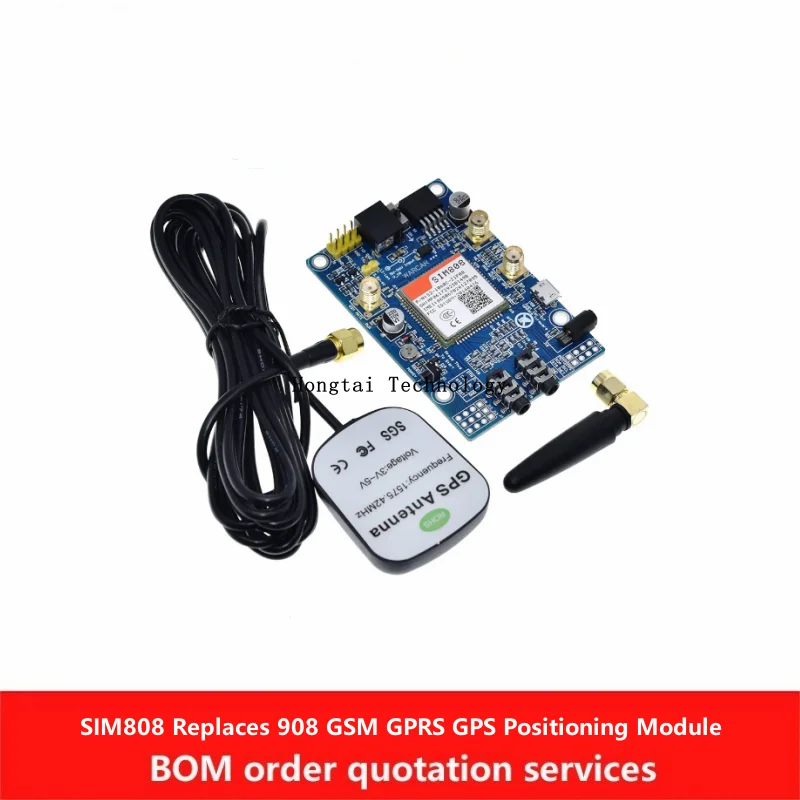 Boyi Technology SIM808 Compatible Replace SIM908 GSM GPRS GPS Positioning SMS Data Module