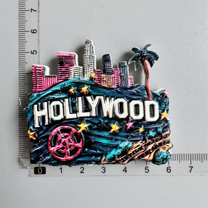 USA Las Vegas Los Angeles New York Touristen-Souvenirs Amerika Kühlschrankmagnete Kühlschrankaufkleber Wohndekoration – Detail 21