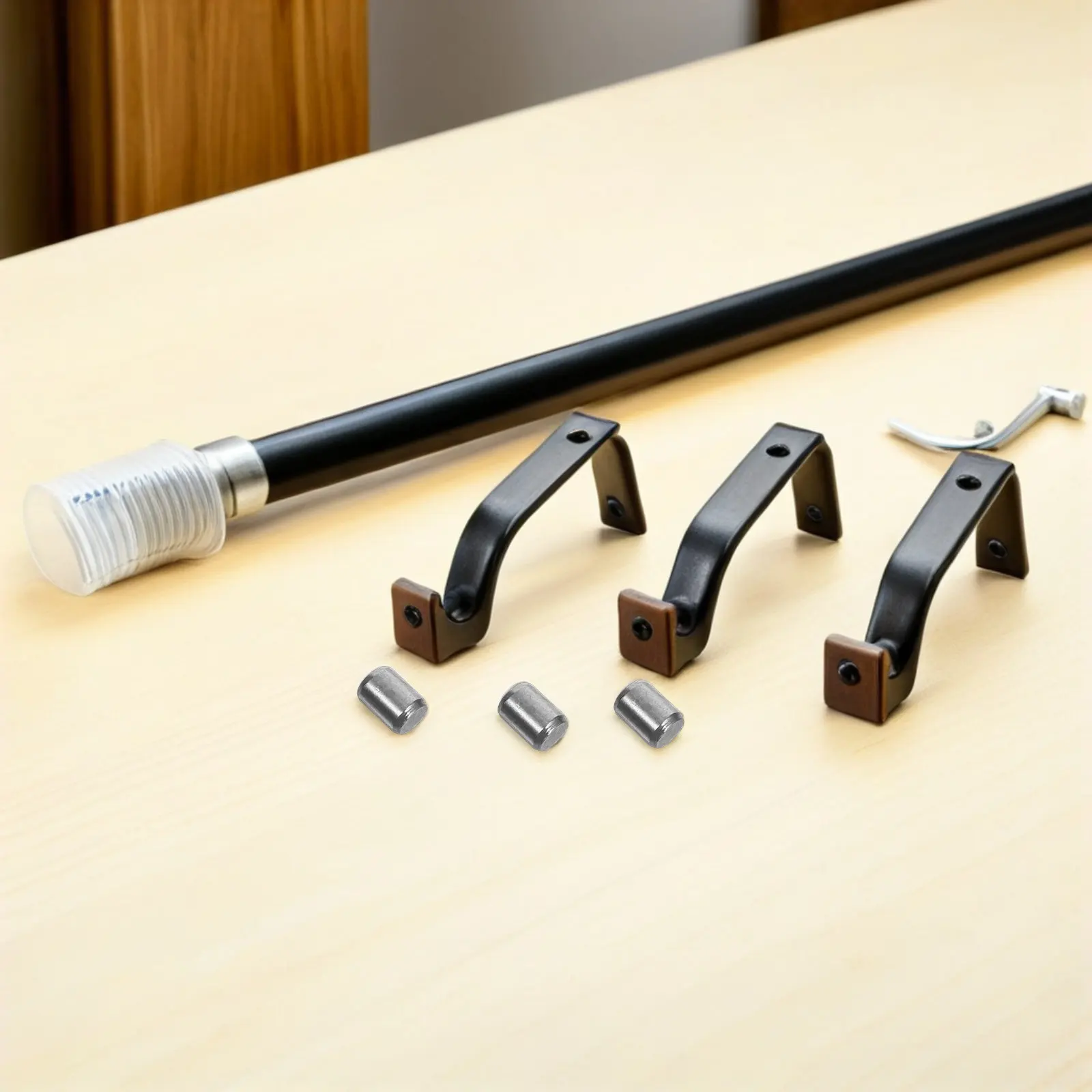 24Pcs Shelf Support Pins Stainless Steel Cylindrical Shelf Dowel Pins for Cabinets Bunk Beds Bookcases Furniture Repair Hardware