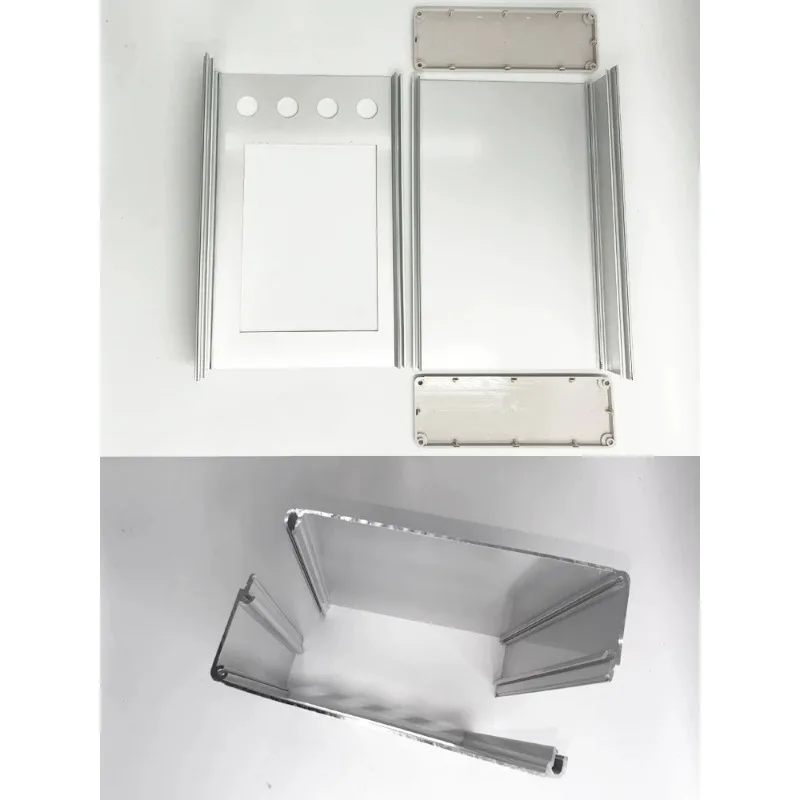for 7 10 Inch Touch Screen Control Cabinet Box Aluminum Alloy Mounting Enclosure HMI Housing