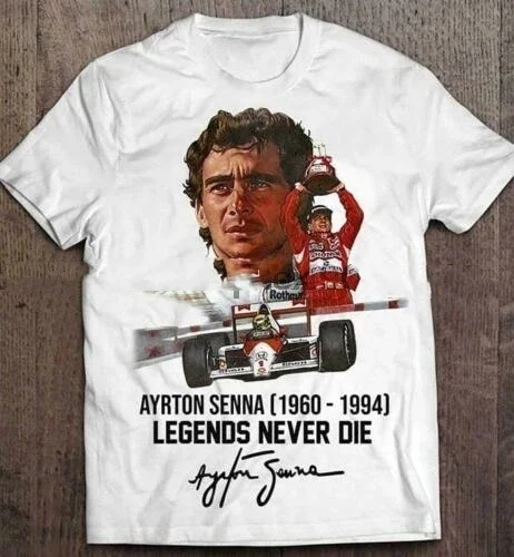 Ayrton Senna 1960-1994 Legends Never Die t-shirt