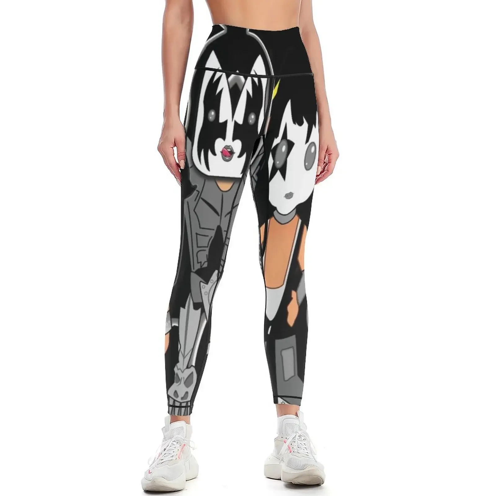 

Super Glam Band Leggings sport legging Fitness clothing fitness set gym Women sportwear Womens Leggings