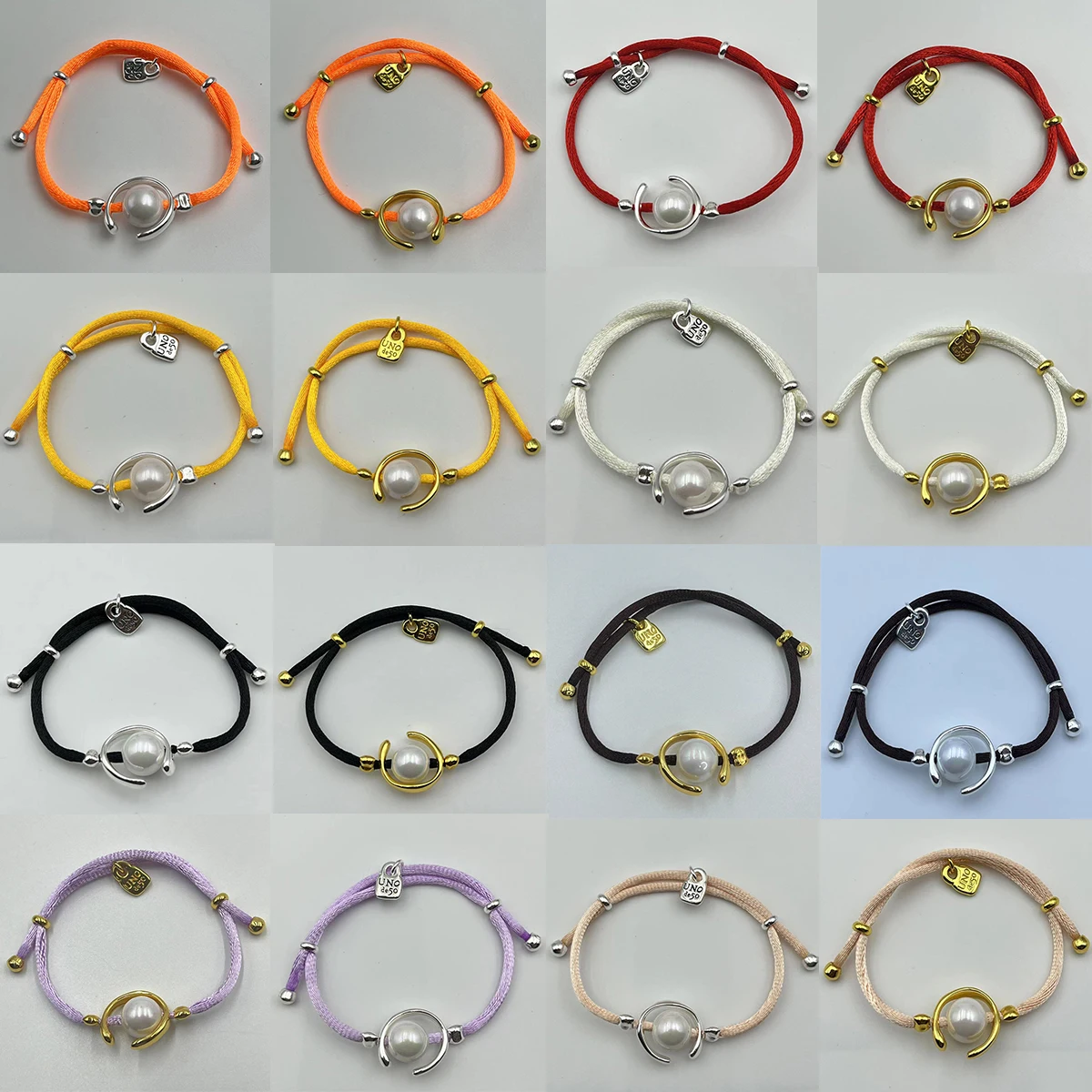 2024 New UNOde50 Hot Selling in Spain, Various Colors Versatile Couple Bracelets, Feet Chains, Romantic Gifts