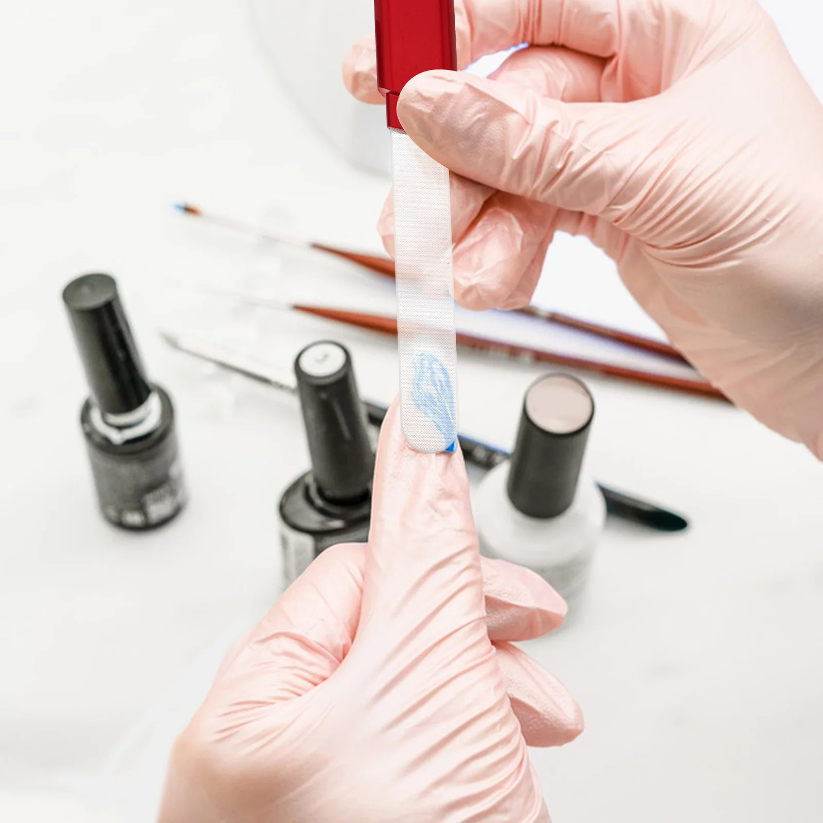 

Glass Nail File Double Sided Nano Buffer Manicure Tool Crystal Fingernail Professional Glass File Durable Material Ergonomic