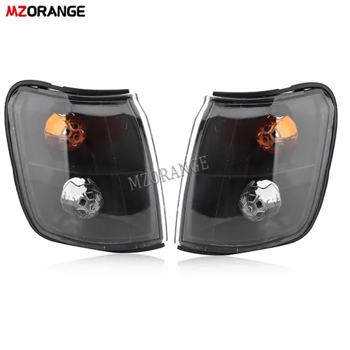 Imagen 2 del producto Luz de esquina para Mitsubishi PAJERO V31 V32 1992-1996 luces de señal de giro faros de coche indicador coche modificado negro ahumado