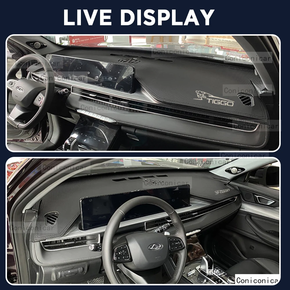 

Чехол на приборную панель, защитный коврик для CHERY Tiggo 8 Pro Max 2022-2024, автомобильные аксессуары, солнцезащитный коврик для приборной панели, коврик для приборной панели