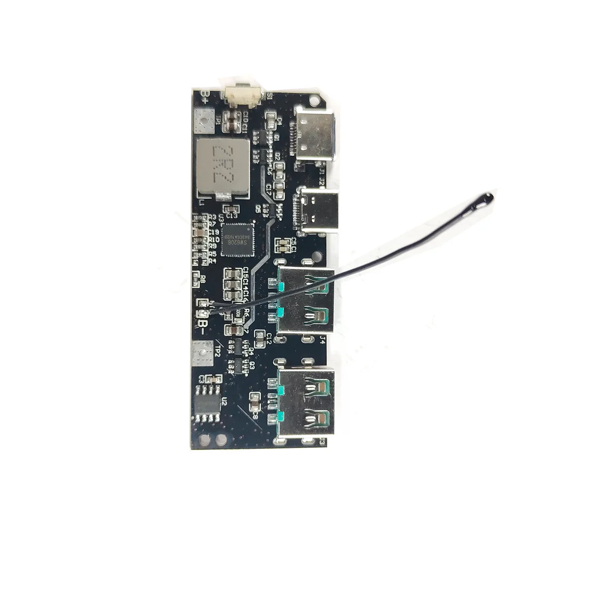 QC4.0 QC3.0 LED Dual USB 5V 4.5A 22.5W Micro/Type-C USB Mobile Power Bank 18650 Charging Module Temperature / Circuit Protection