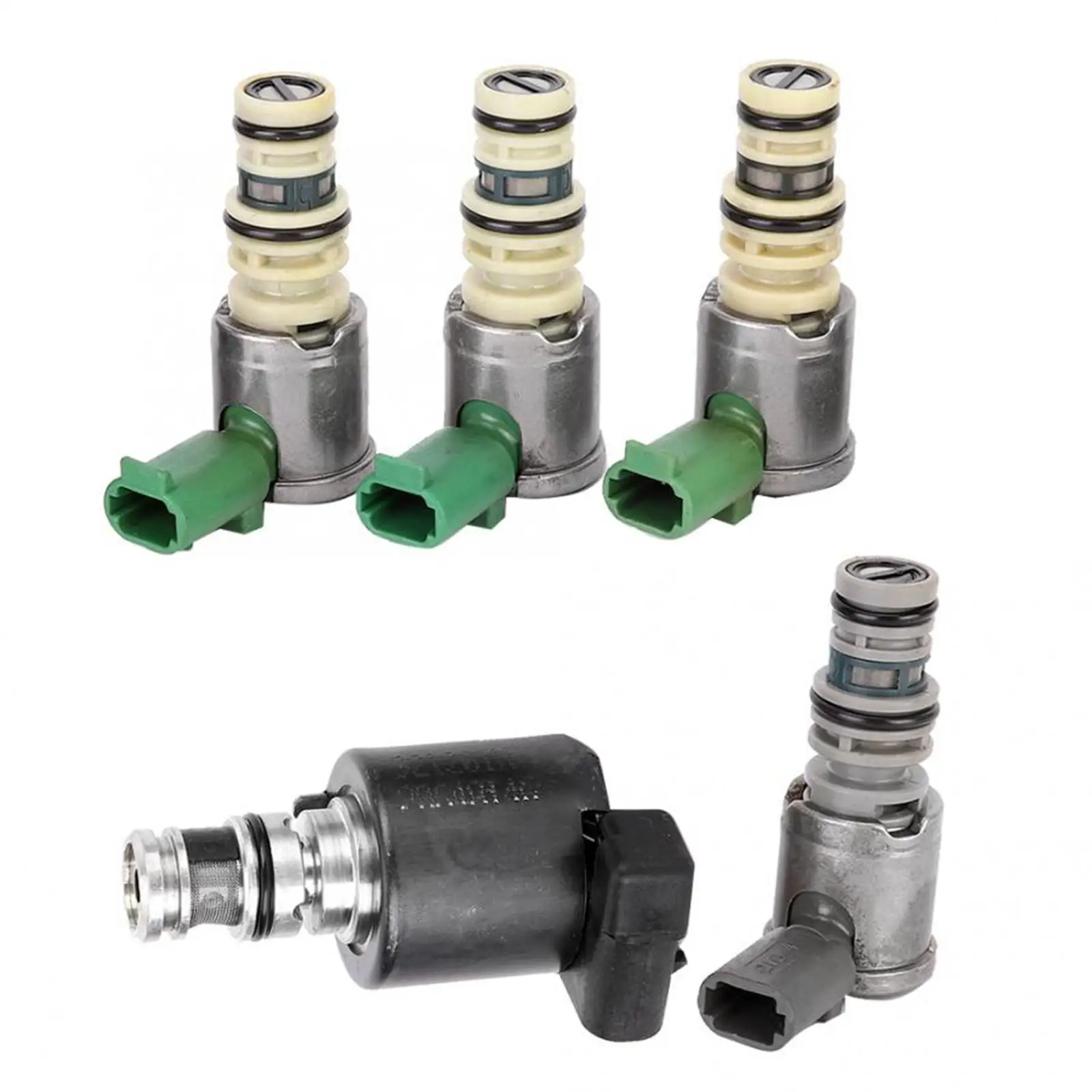 

5x Transmission Solenoid Valve Kit 5L40E for 1999-2003 Replacement Parts