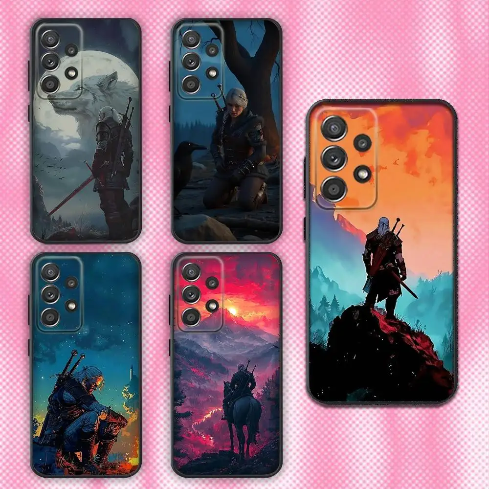 

Game T-The Witcher 3 Phone Case For Samsung Galaxy A13,A21s,A22,A31,A32,A52,A53,A71,A80,Soft Black Shell