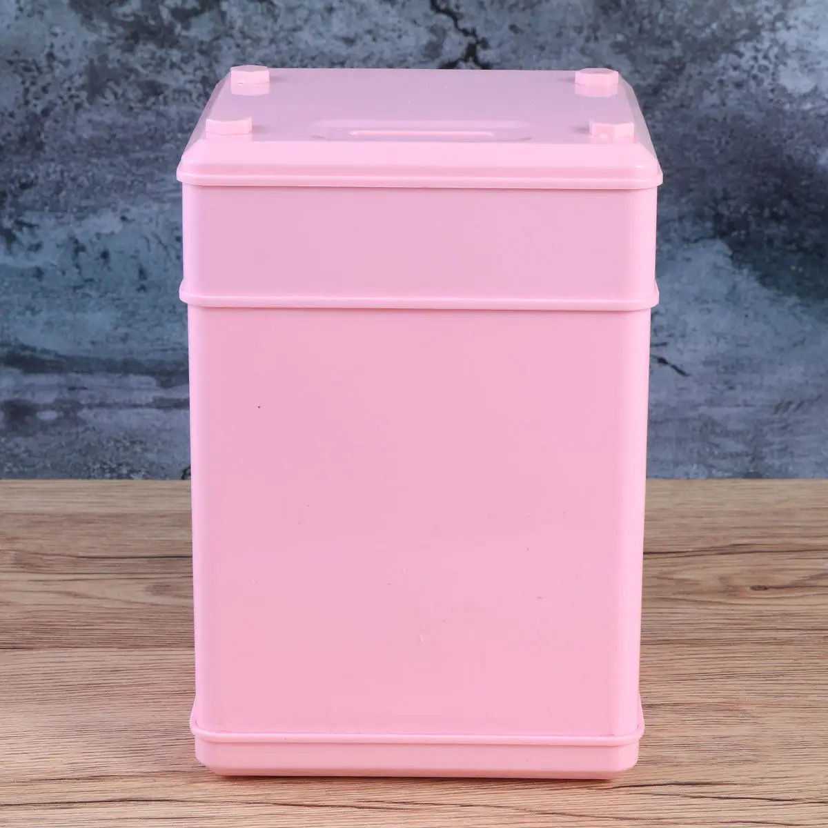 children's-money-saving-interaction-mini-safe-pink-button-random-saving-box-automatic-coin-paper-money-box