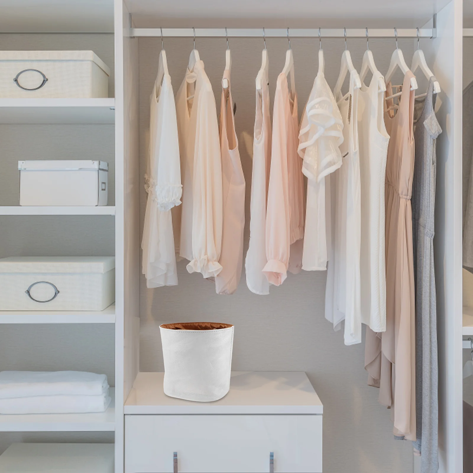 

1pcs Bucket Bag Insert Organizer: Lightweight Mini Storage Bag With Multiple Pockets Zipper Closure For Small Handbags Travel