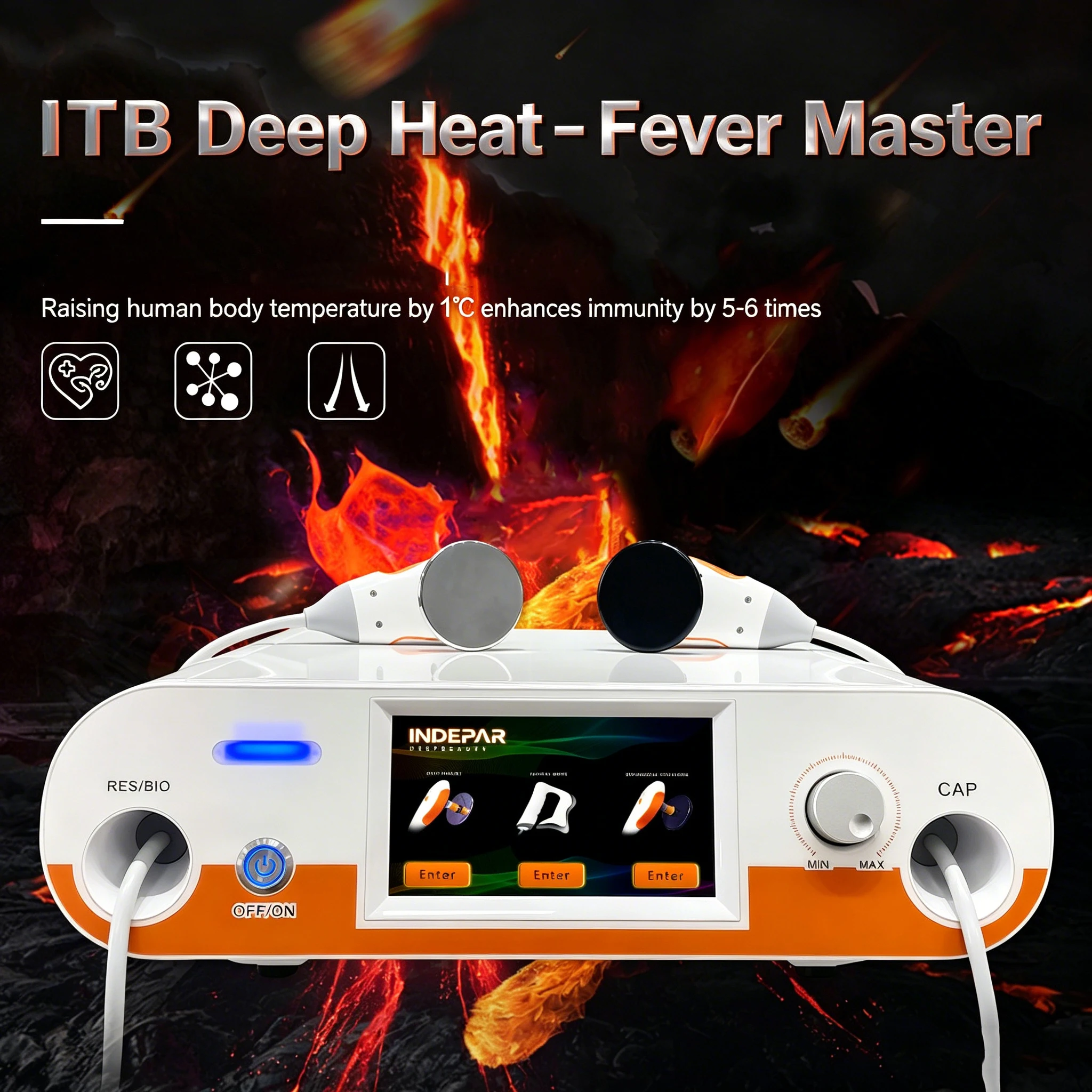 

448KHz CET RET RF Portable Slimming Machine for Body Massage Therapy and Facial Skin Regeneration, Suitable for Beauty Salons