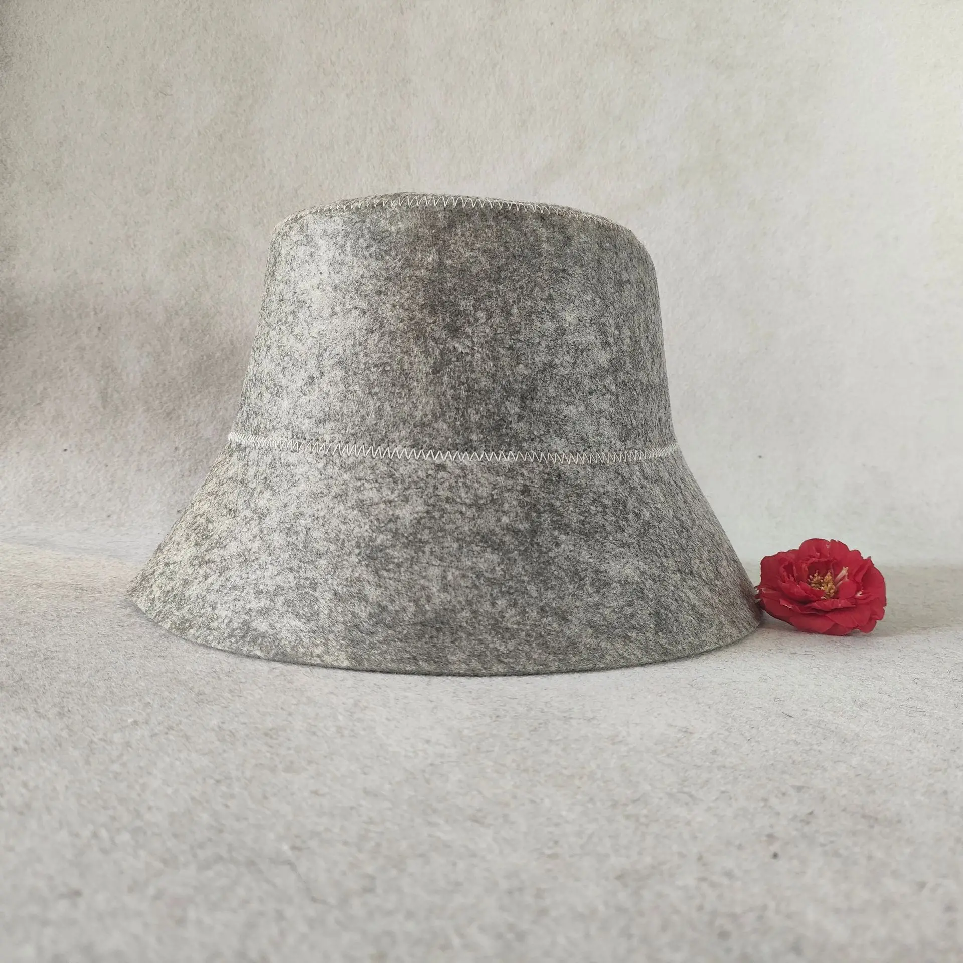 Bathing Cap Sauna Hat Thermal Insulation Bucket Style Lightweight Absorbing Steam Hair Protection Unisex Accessory