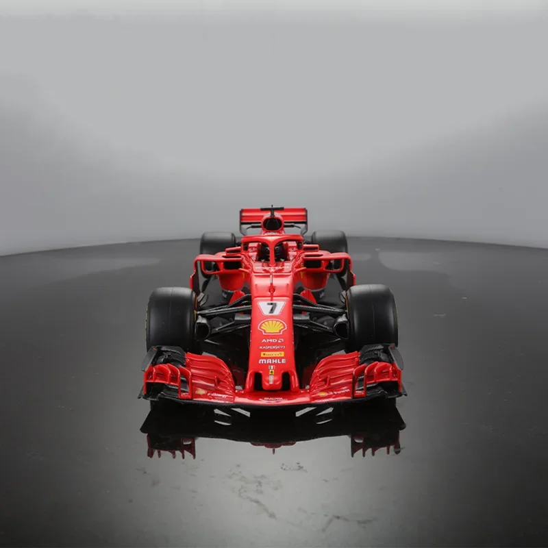 In Stock Bburago 1:18 F1 Alloy Miniature Diecast Model Ferrari Sf70h Ferrari Sf71h Formula Racing Diecast Model Toys Kids Gift