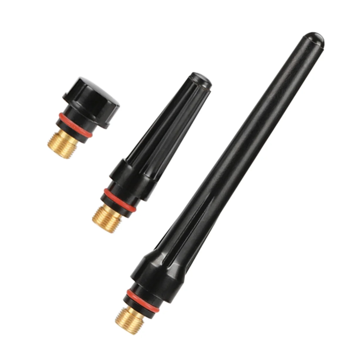 AA98 30 pezzi accessori per torcia per saldatura TIG lente per gas tozzo 4 -12 kit tazza per -17/18/26 forniture per saldatura torcia 3,2 mm